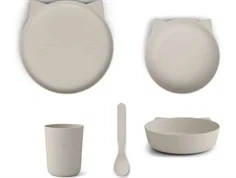 Liewood cat sandy servicesæt Paul (4-pack)